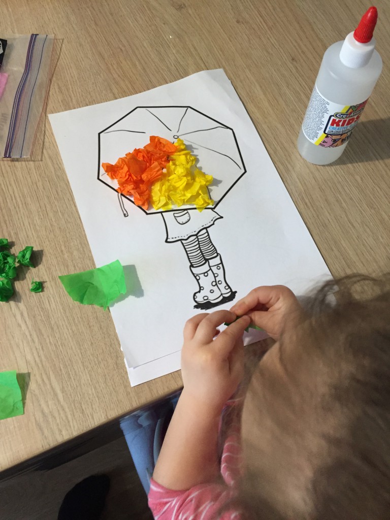 Parapluie Pluie Couleurs Montessori Les Activit S De Maman