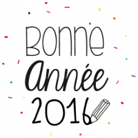 Bonne année 2016