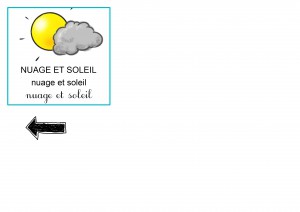 la météo du jour ief maternelle affichage