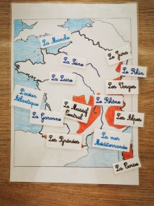 cartes de la france les reliefs