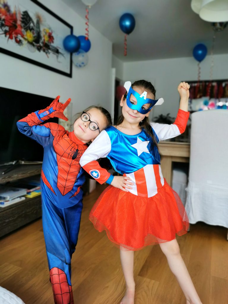 Anniversaire Super-héros - Les activités de maman