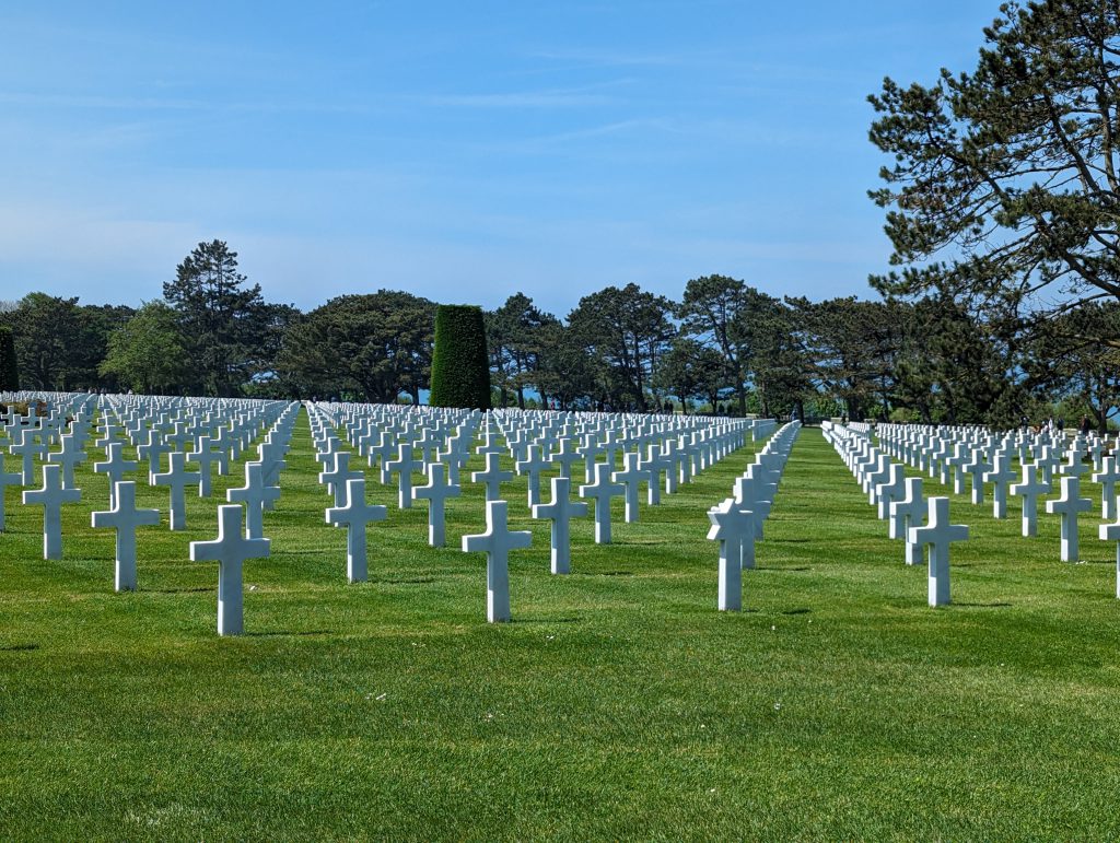 cimetière américain seconde guerre mondiale